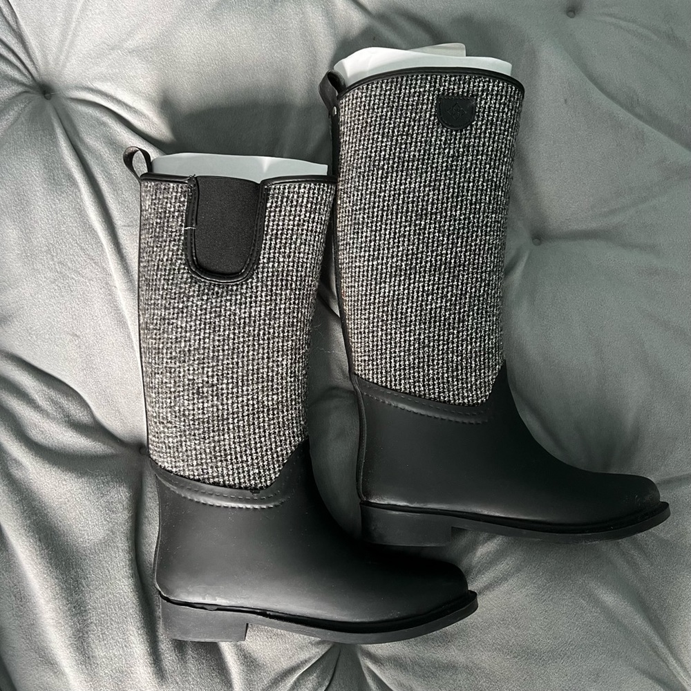 DAV Inverness weatherproof black boots